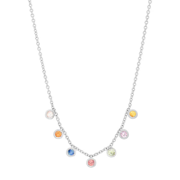 "7 Precious Birthstones" Necklace - Dana Seng Jewelry Collection