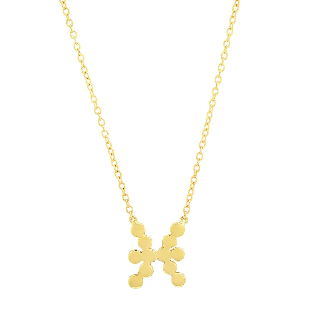 Dana Seng Signature Pisces Zodiac Necklace