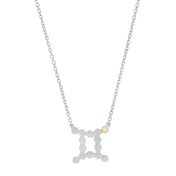 Dana Seng Signature Gemini Zodiac With Precious Birthstone Necklace - Dana Seng Jewelry Collection