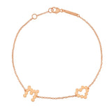 DSJ's Signature Meaningful Multi Gold Initial Bracelet - Dana Seng Jewelry Collection