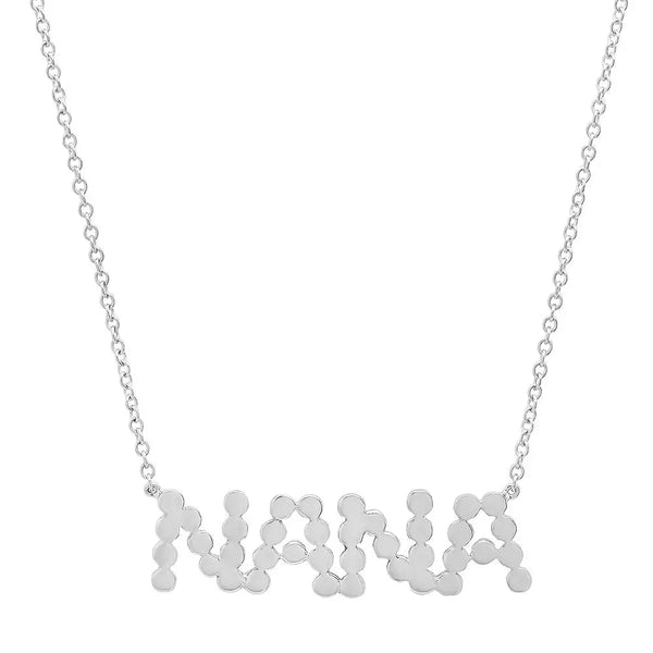 DSJ's Signature Meaningful Gold NANA Necklace - Dana Seng Jewelry Collection