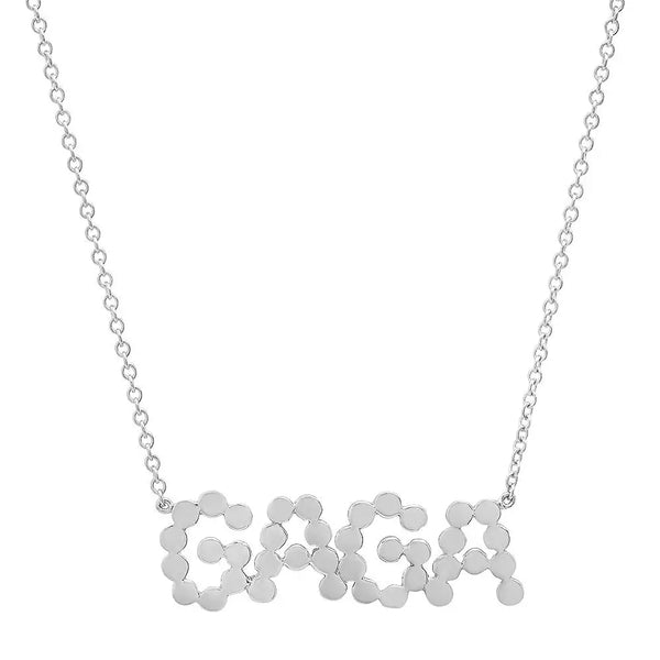 DSJ's Signature Meaningful Gold GAGA Necklace - Dana Seng Jewelry Collection