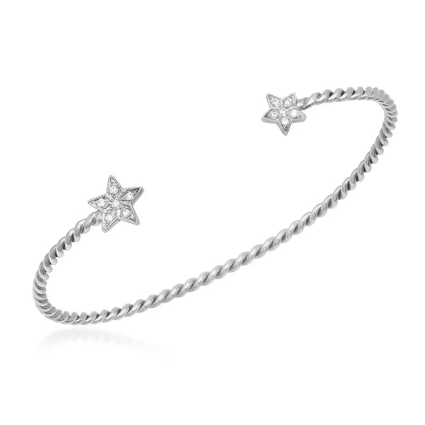 Magical Stars Diamond Cuff Bracelet - Dana Seng Jewelry Collection