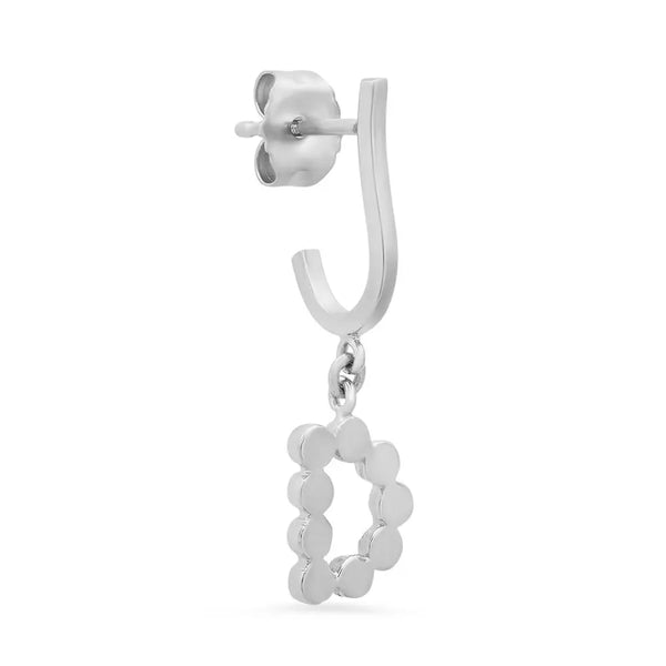 DSJ's Signature Meaningful Gold Initial Dangle Earring - Dana Seng Jewelry Collection