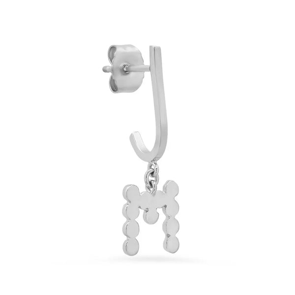 DSJ's Signature Meaningful Gold Initial Dangle Earring - Dana Seng Jewelry Collection