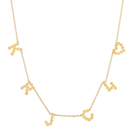 DSJ's Signature Meaningful Number & Birthstone Necklace