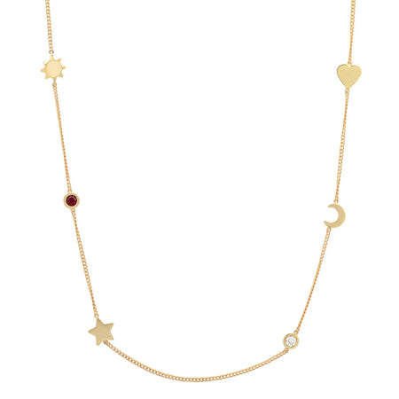 DSJ's Signature Meaningful Gold "LOVE" Necklace