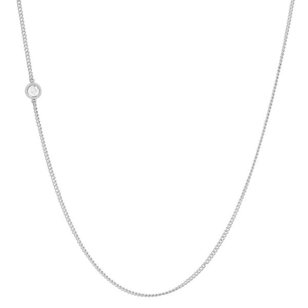 Meaningful Birthstone Curb Chain Necklace - Dana Seng Jewelry Collection