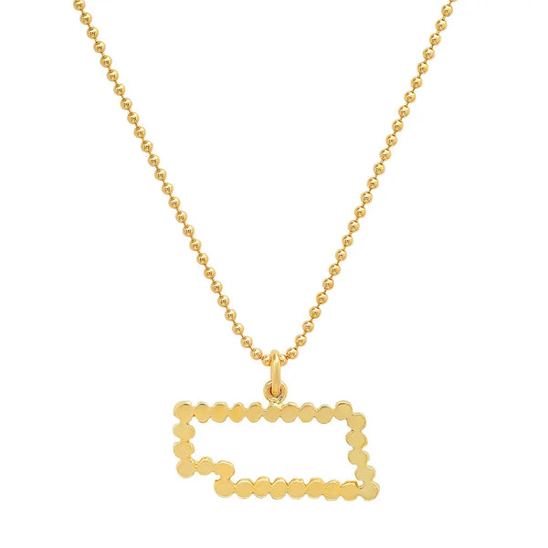 "My Nebraska Home State" Necklace - Dana Seng Jewelry Collection