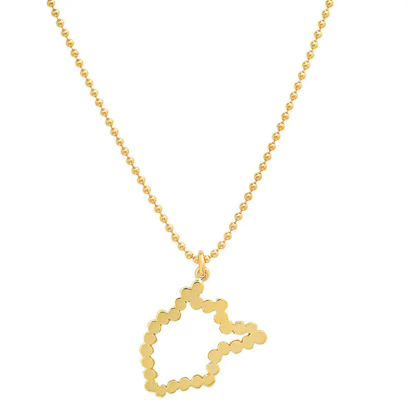 "My West Virginia Home State" Necklace - Dana Seng Jewelry Collection