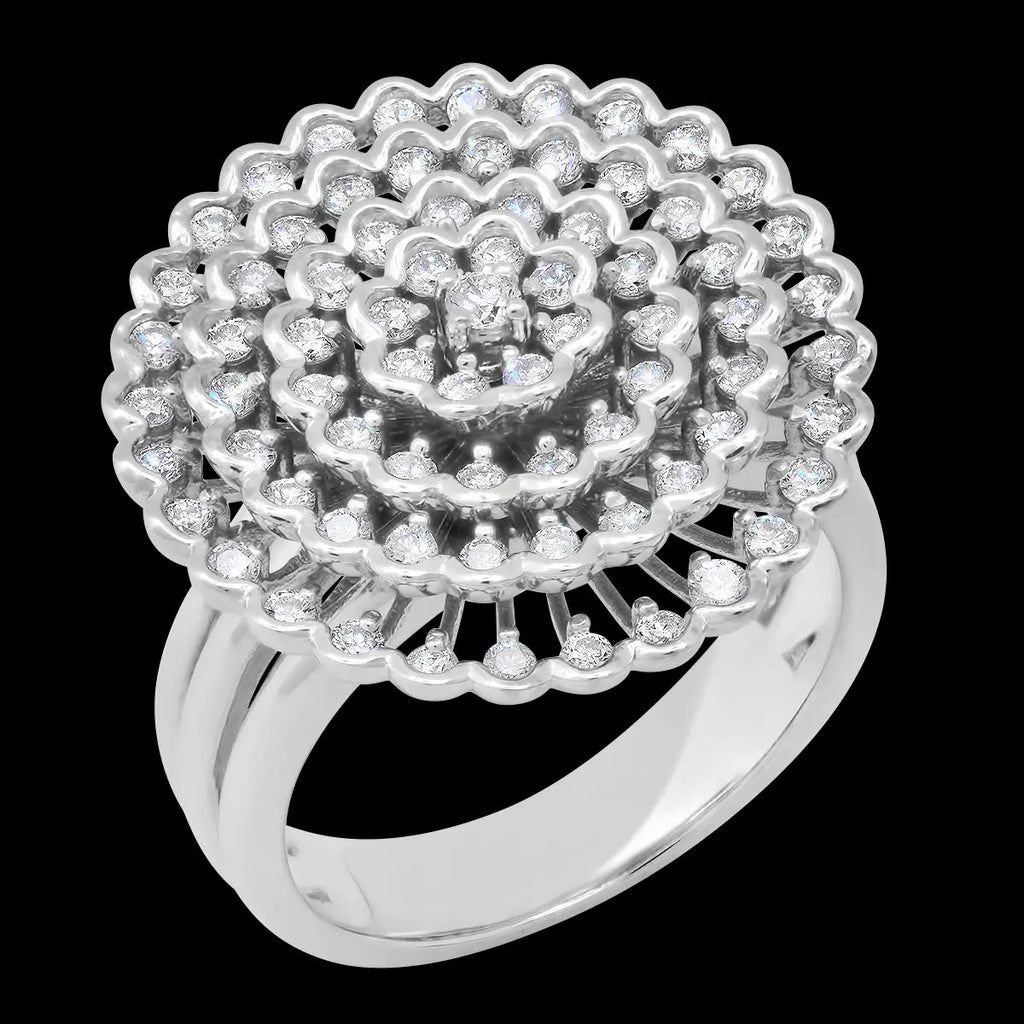 Blossom Floral Diamond Ring