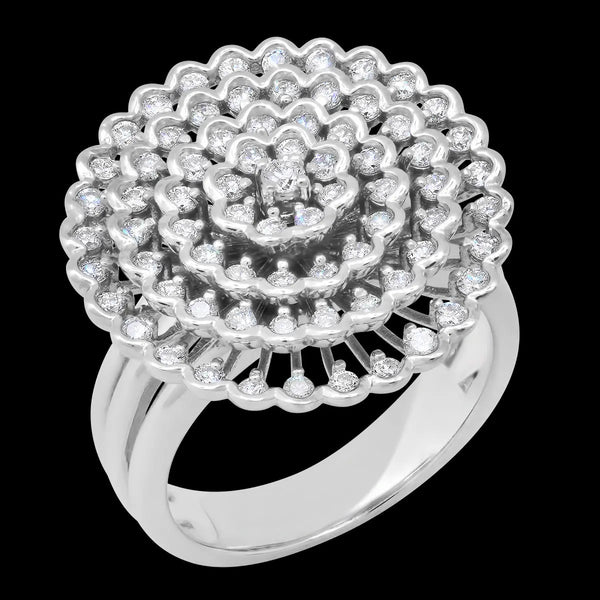 Blossom Floral Diamond Ring - Dana Seng Jewelry Collection