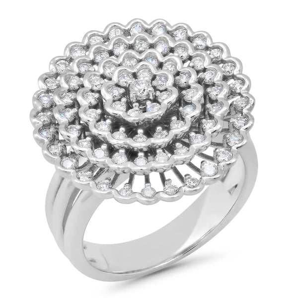 Blossom Floral Diamond Ring - Dana Seng Jewelry Collection