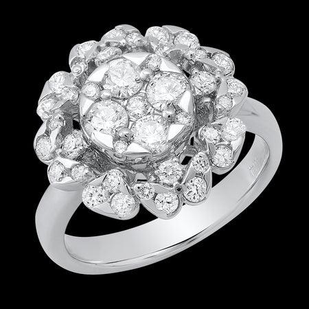 Ovals Diamond Ring