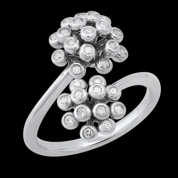 Flower Bouquet Diamond Ring - Dana Seng Jewelry Collection
