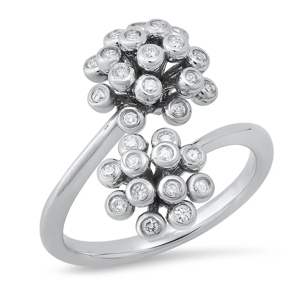 Flower Bouquet Diamond Ring - Dana Seng Jewelry Collection