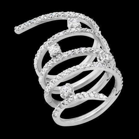 Ovals Diamond Ring