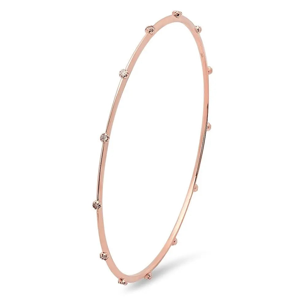 Blazing Fire Diamond Bangle