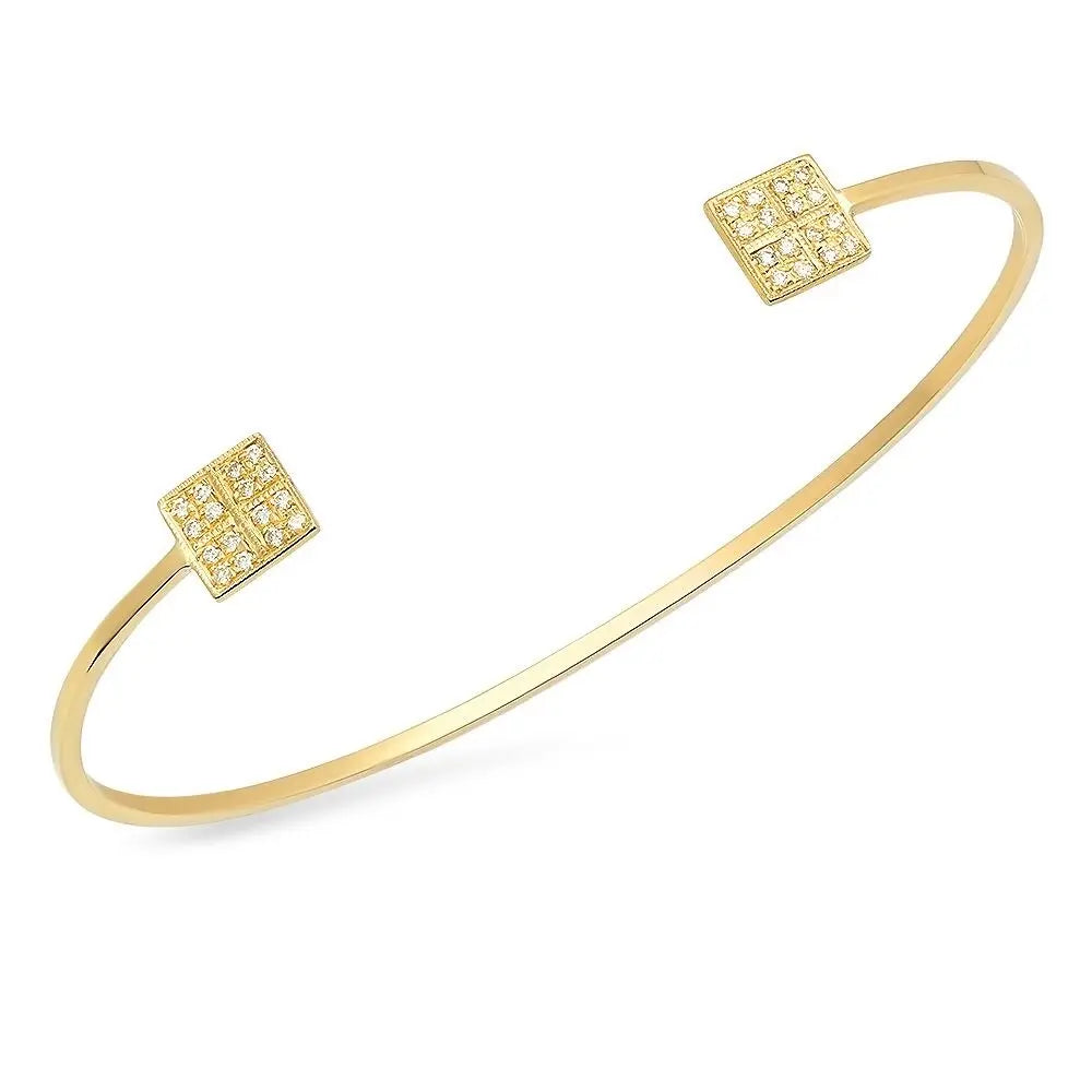 Unbreakable Bond Diamond Cuff Bracelet