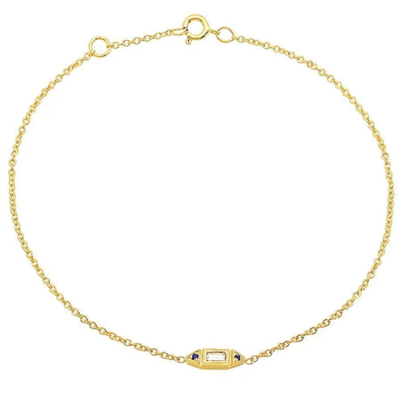 Custom-made Gold Chain Bracelet