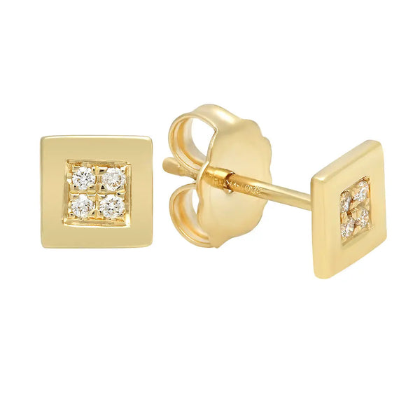 Sensational Diamond Stud Earrings
