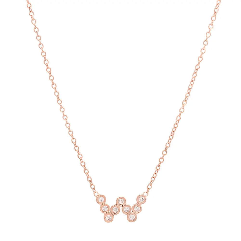 DSJ's Signature Meaningful Birthstone & Initial Necklace