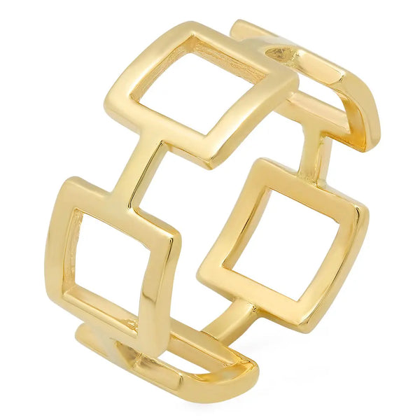 Statement Yellow Gold Ring