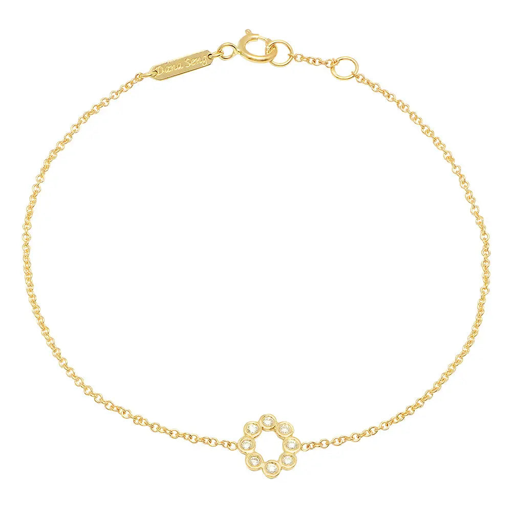 DSJ's Signature Meaningful Birthstone & Initial Bracelet