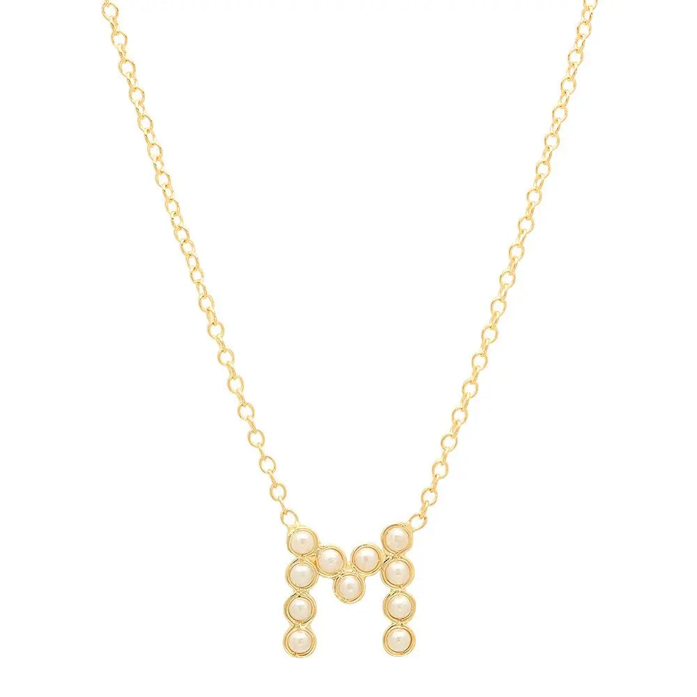 DSJ's Signature Meaningful Birthstone & Initial Necklace