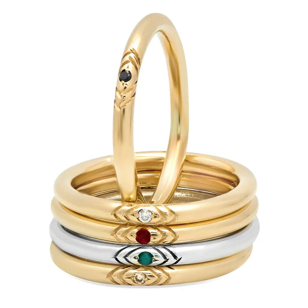 Divine Birthstone Ring