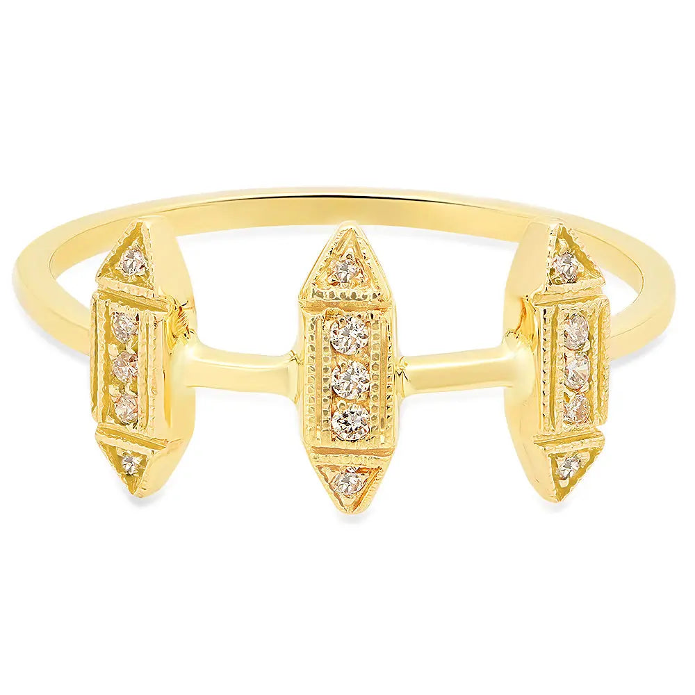 Priceless Crown Diamond Ring