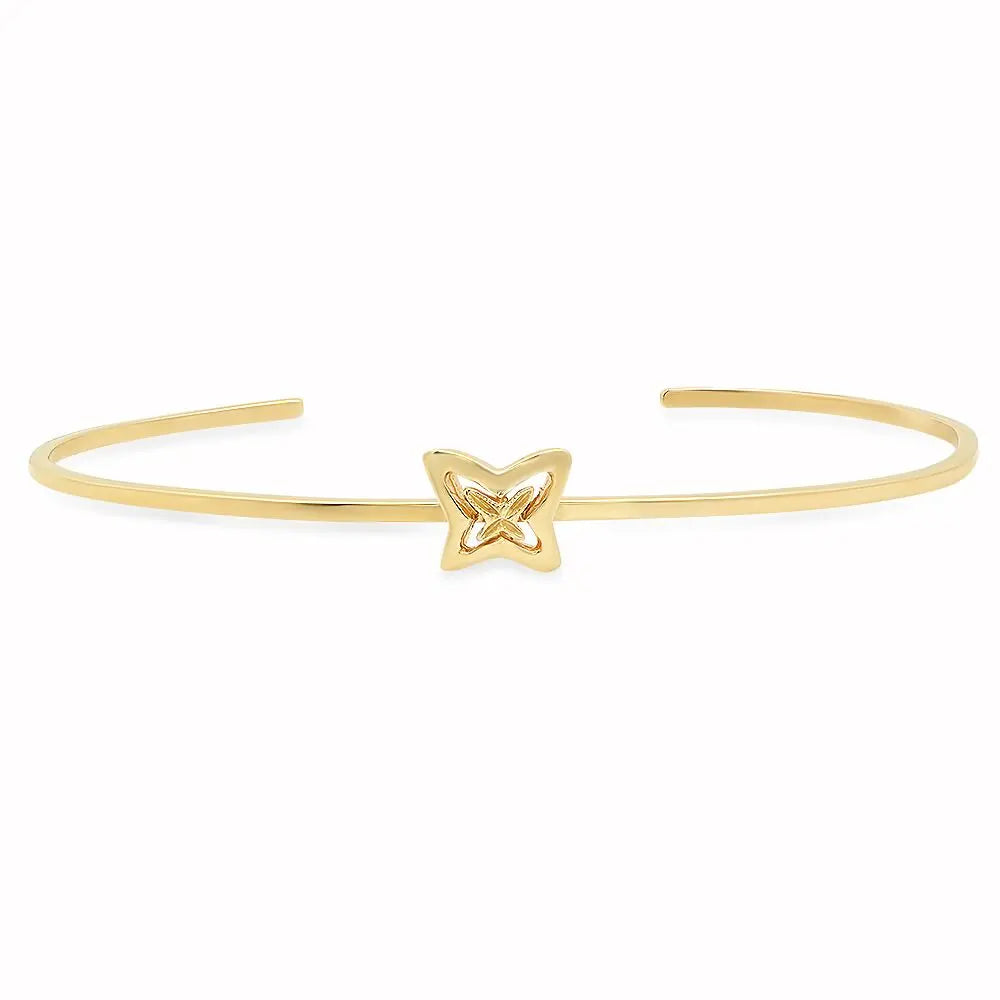 Butterfly Gold Cuff