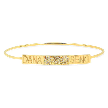 Unbreakable Bond Diamond Cuff Bracelet