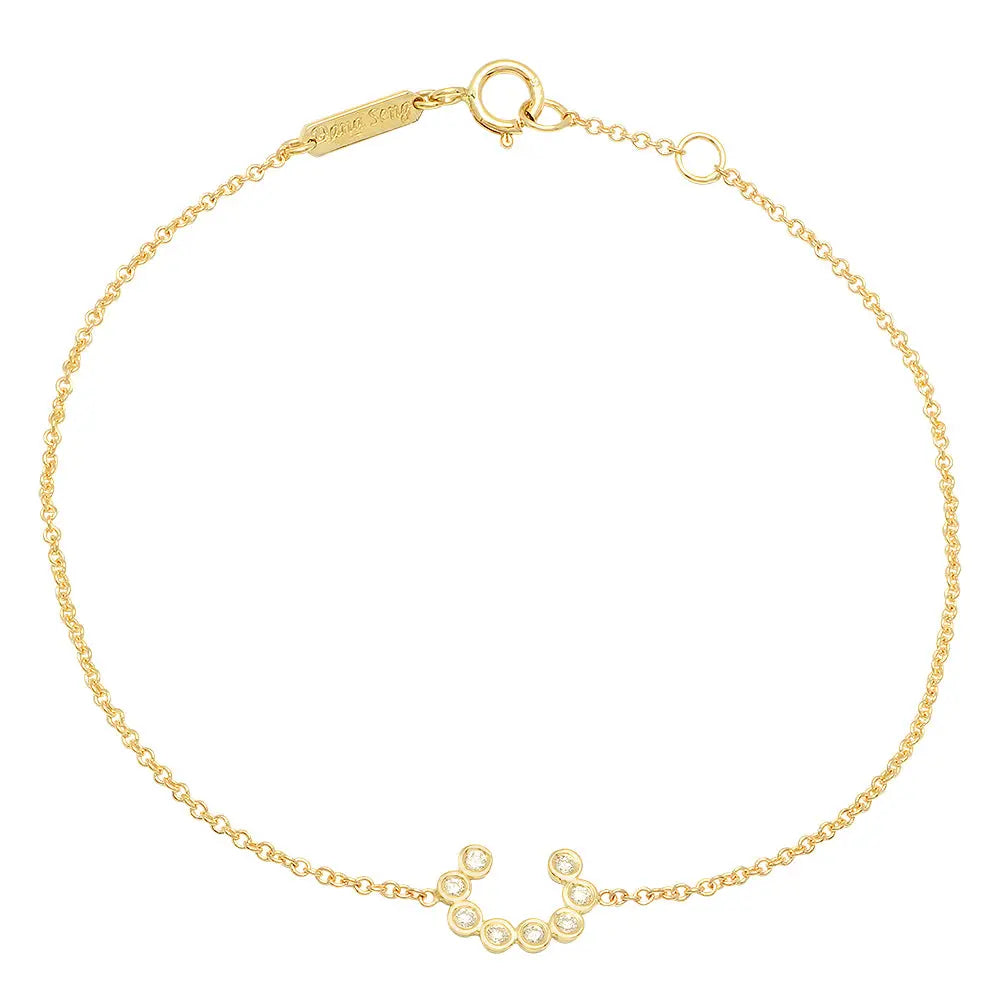 DSJ's Signature Meaningful Birthstone & Initial Bracelet