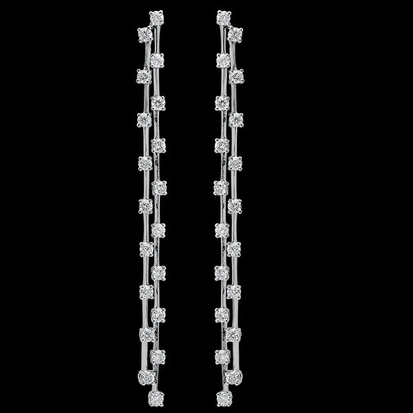 Diamond Drop Earrings - Dana Seng Jewelry Collection