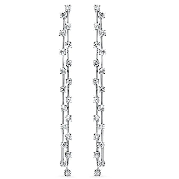 Diamond Drop Earrings - Dana Seng Jewelry Collection