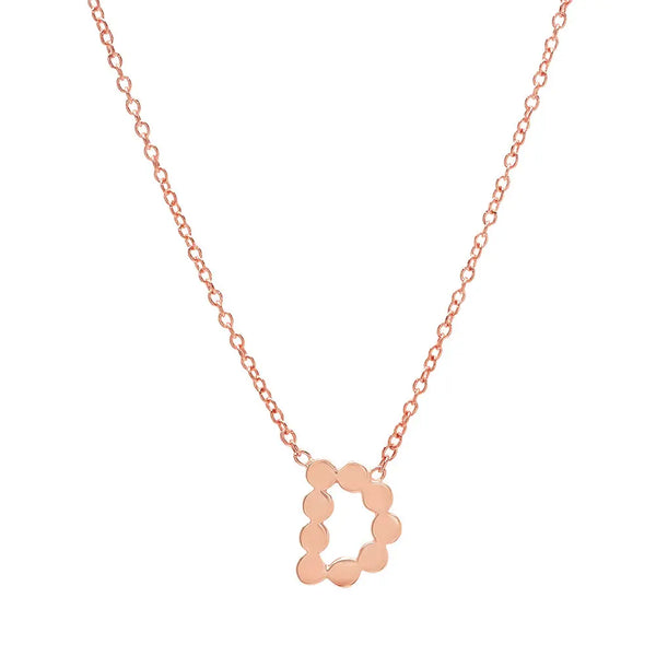 DSJ's Signature Meaningful Gold Initial Necklace - Dana Seng Jewelry Collection