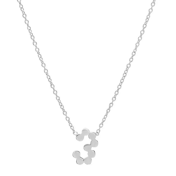 DSJ's Signature Meaningful Gold Number Necklace - Dana Seng Jewelry Collection