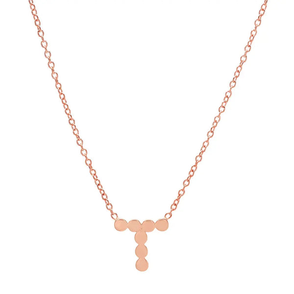 DSJ's Signature Meaningful Gold Initial Necklace - Dana Seng Jewelry Collection
