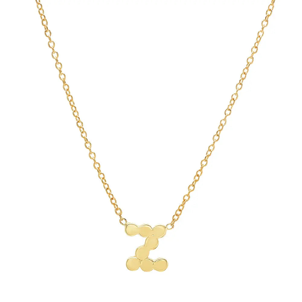 DSJ's Signature Meaningful Gold Initial Necklace