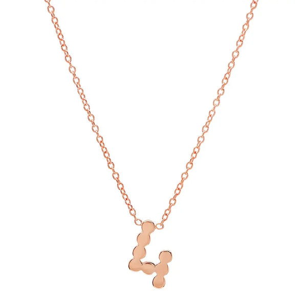 DSJ's Signature Meaningful Gold Number Necklace - Dana Seng Jewelry Collection