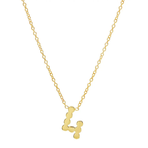 DSJ's Signature Meaningful Gold Number Necklace - Dana Seng Jewelry Collection