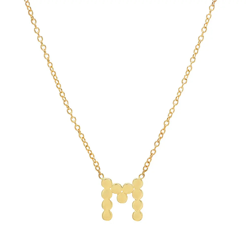 DSJ's Signature Meaningful Gold Initial Necklace