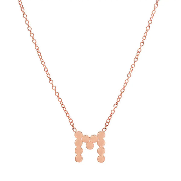 DSJ's Signature Meaningful Gold Initial Necklace - Dana Seng Jewelry Collection
