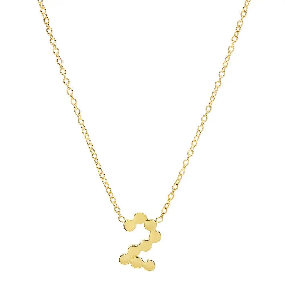 DSJ's Signature Meaningful Gold Number Necklace