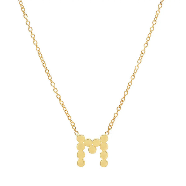 DSJ's Signature Meaningful Gold Initial Necklace - Dana Seng Jewelry Collection