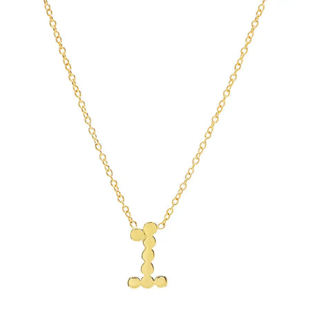 DSJ's Signature Meaningful Gold "MA" Necklace