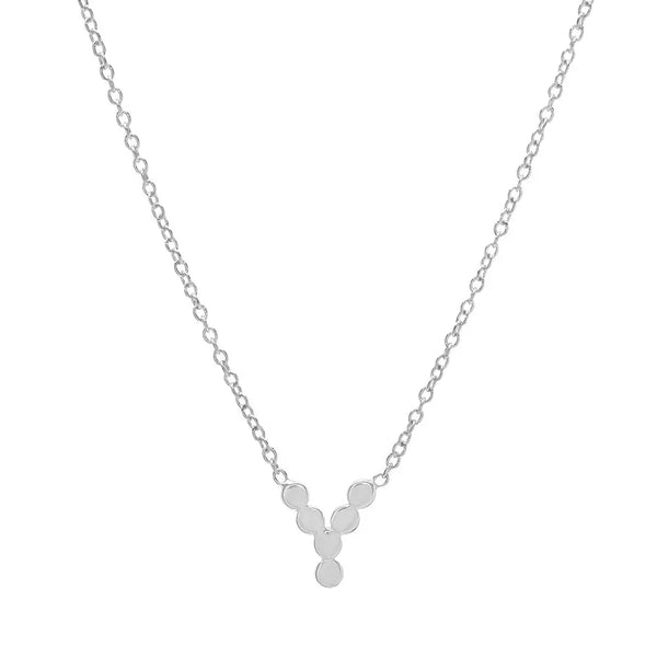 DSJ's Signature Meaningful Gold Initial Necklace - Dana Seng Jewelry Collection