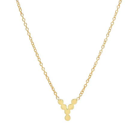 DSJ's Signature Meaningful Multi Gold Number Necklace