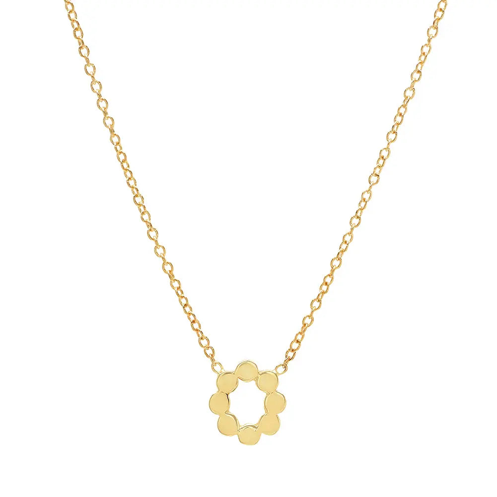 DSJ's Signature Meaningful Gold Initial Necklace
